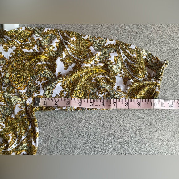 MICHEAL Micheal Kors Paisley Print Top Size 1X - Picture 11 of 11